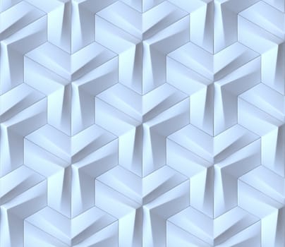 Seamles abstract background 3D render illustration