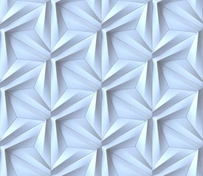 Seamles abstract background 3D render illustration