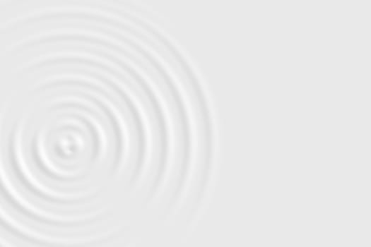 Abstract soft background, texture of white liquid ring or white cream surface