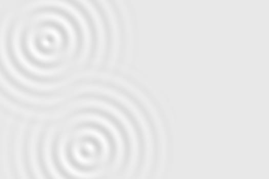 Abstract soft background, texture of white liquid ring or white cream surface