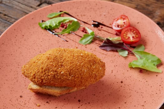The chicken cutlets with butter on Kiev