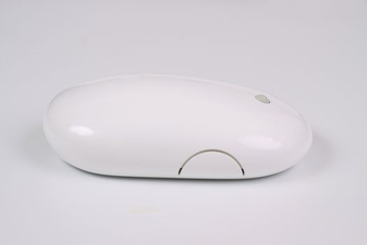 white mouse on white background