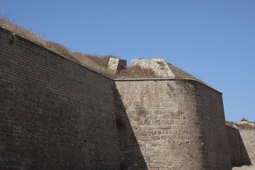 old outer wall of an ancient city