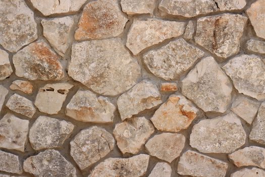 ancient stone wall from israel