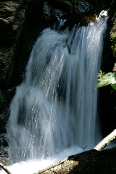 watterfall in a mountan river