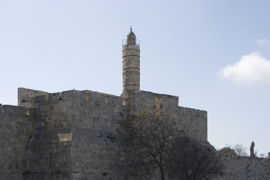 the wall of jerusalm innte morning