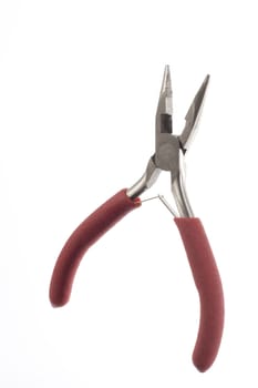 tools Pliers with red handle