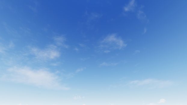 Cloudy blue sky abstract background, blue sky background with tiny clouds, 3d rendering

