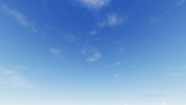 Cloudy blue sky abstract background, blue sky background with tiny clouds, 3d rendering

