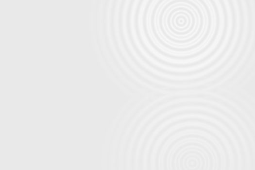 Abstract white rings sound oscillating, circle spin soft background