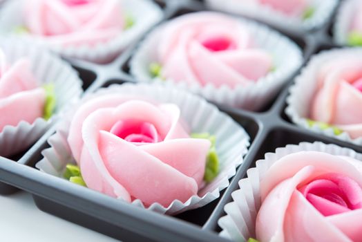 ALUA GULAB Rose Cookies, Thai Dessert