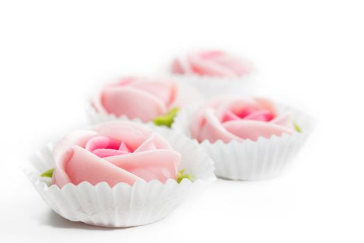 ALUA GULAB Rose Cookies, Thai Dessert