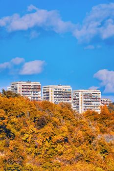 Multi-storey houses of Varna, Bulgaria