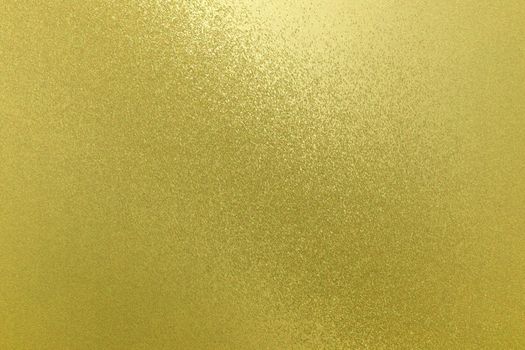 Reflection on rough yellow wall surfaces, abstract background
