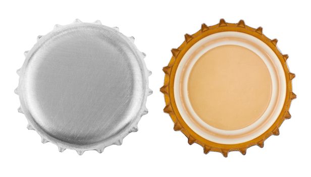 bottle cap isolated on white background