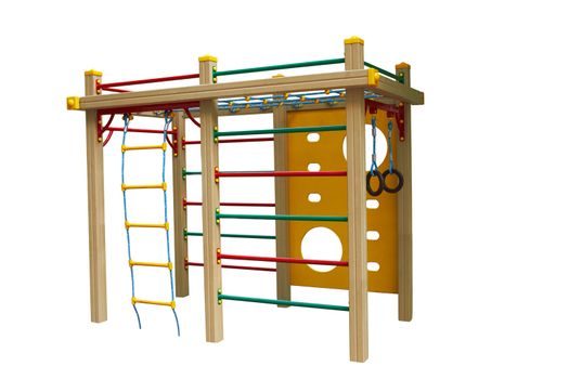 playground for children. Isolated on a white background