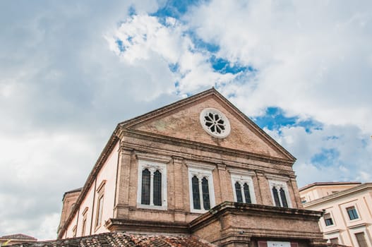 historic building in the heart of Rome in Italy