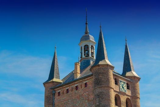 The Noordhafenpoort of Zierikzee. The harbor port is one of the three old city gates.