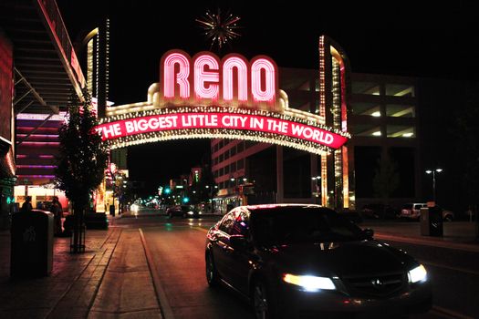 Welcome Sign, Reno, Nevada