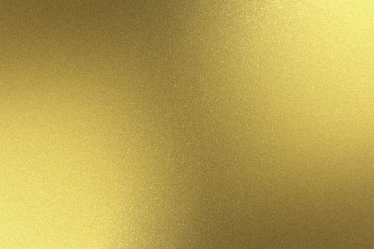 Abstract background, reflection gold metal texture