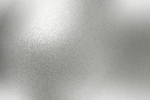 Abstract background, reflection rough chrome metal texture
