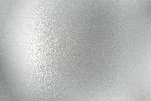 Silver foil sheet texture, abstract background