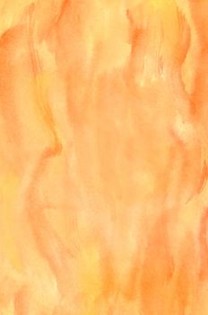 Abstract gold watercolor texture background suggestive of flames