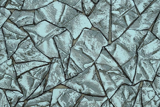 Stone texture in shades of blue and gray