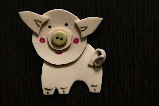 Crafts, figurine: a pig Symbol of 2019 new year