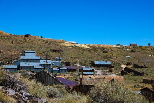 Abandoned gold processing plant, Bodie, Ghost Town California