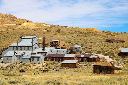 Abandoned gold processing plant, Bodie, Ghost Town California