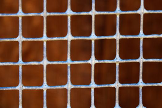 abstract background of rusty steel mesh background texture