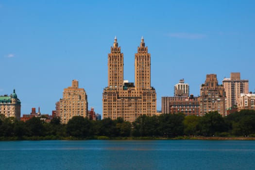 New York City. View of Manhattan from Central Park