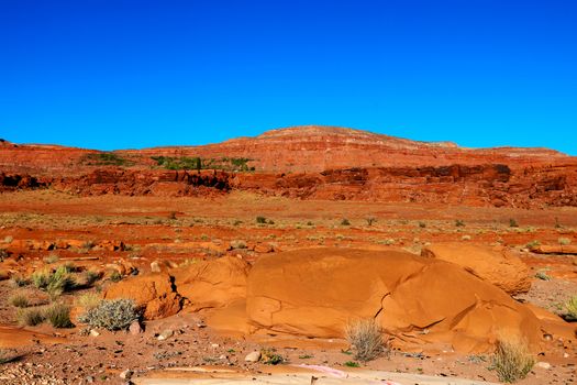 The natural beauty of the red rock canyons and sandstone of Sedona in Arizona