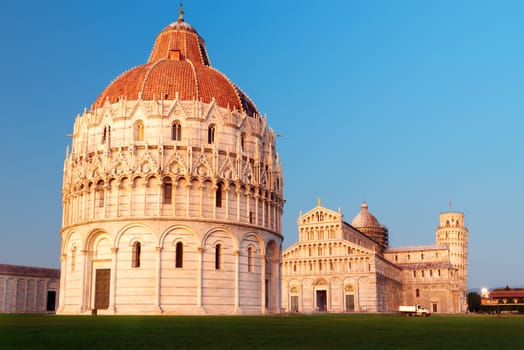 Baptistery of Saint Giovanni in Pisa, Italy