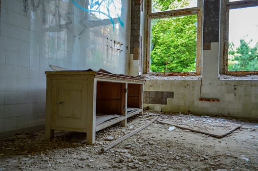 Ruins of Beelitz-Heilstätten Lost place Berlin Brandenburg;
