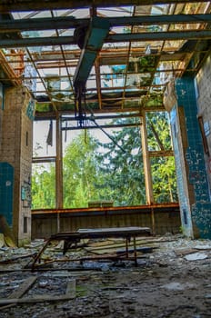 Ruins of Beelitz-Heilstätten Lost place Berlin Brandenburg;