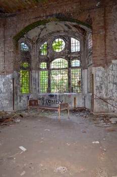 Ruins of Beelitz-Heilstätten Lost place Berlin Brandenburg;