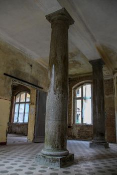 Ruins of Beelitz-Heilstätten Lost place Berlin Brandenburg;