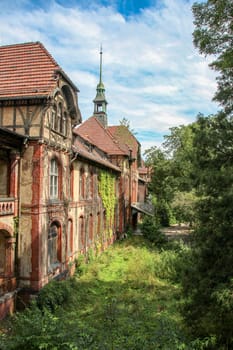 Ruins of Beelitz-Heilstätten Lost place Berlin Brandenburg;