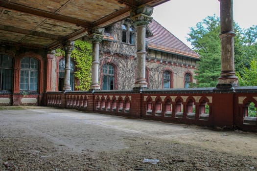 Ruins of Beelitz-Heilstätten Lost place Berlin Brandenburg;