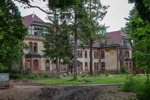 Ruins of Beelitz-Heilstätten Lost place Berlin Brandenburg;