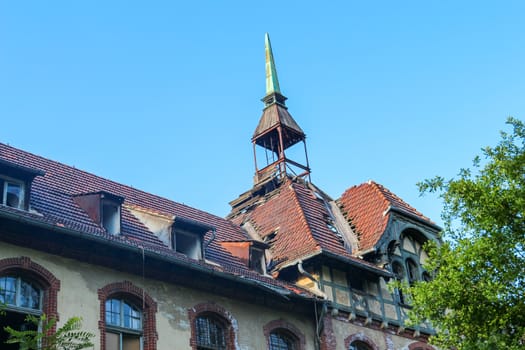 Ruins of Beelitz-Heilstätten Lost place Berlin Brandenburg;