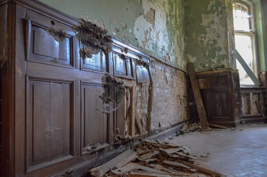 Ruins of Beelitz-Heilstätten Lost place Berlin Brandenburg;