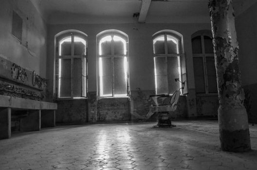 Ruins of Beelitz-Heilstätten Lost place Berlin Brandenburg;