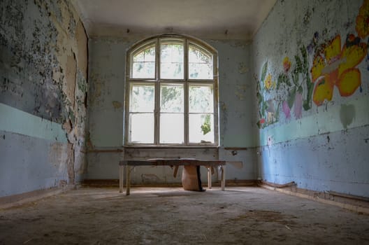 Ruins of Beelitz-Heilstätten Lost place Berlin Brandenburg;