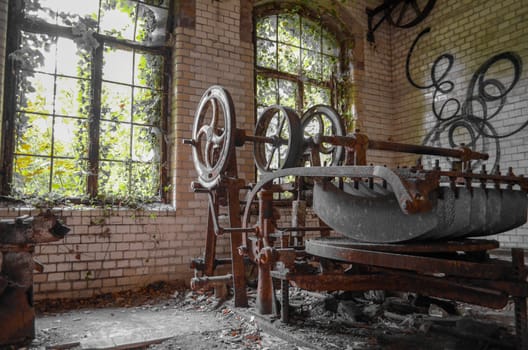 Ruins of Beelitz-Heilstätten Lost place Berlin Brandenburg;