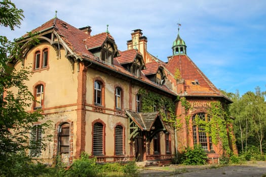 Ruins of Beelitz-Heilstätten Lost place Berlin Brandenburg;