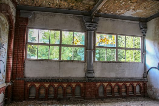 Ruins of Beelitz-Heilstätten Lost place Berlin Brandenburg;