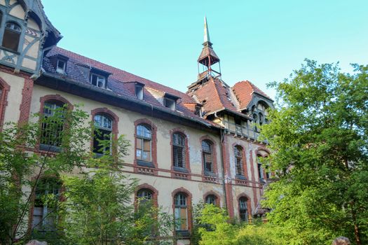 Ruins of Beelitz-Heilstätten Lost place Berlin Brandenburg;